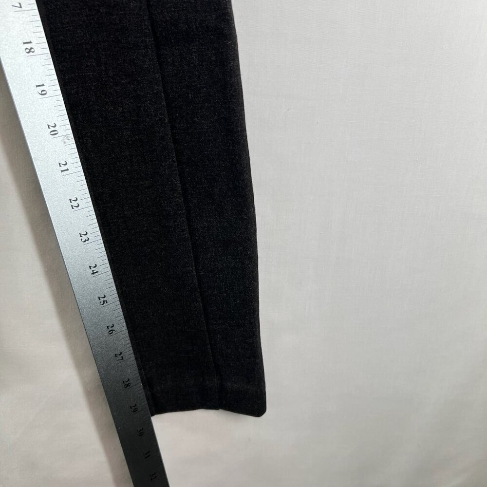 Hilary Radley Pants Womens S Skinny Ankle Mid Rise Pull On Stretch Heather Gray - Picture 9 of 10
